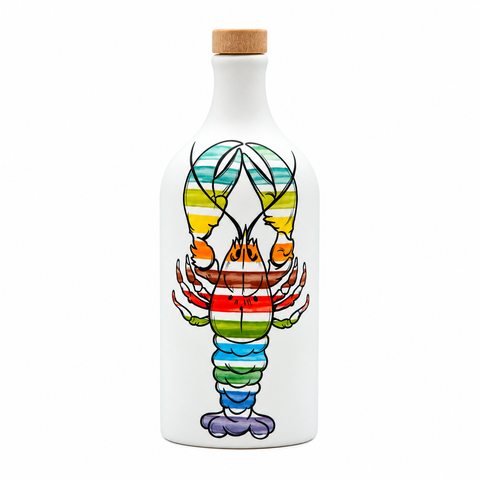 CRAYFISH CERAMIC JAR OLIVE OIL