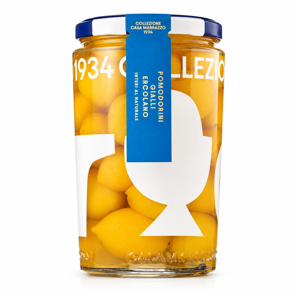 WHOLE YELLOW ERCOLANO CHERRY TOMATOES IN WATER