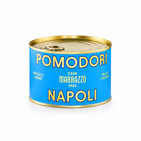 PEELED NAPOLI TOMATOES WITH BASIL