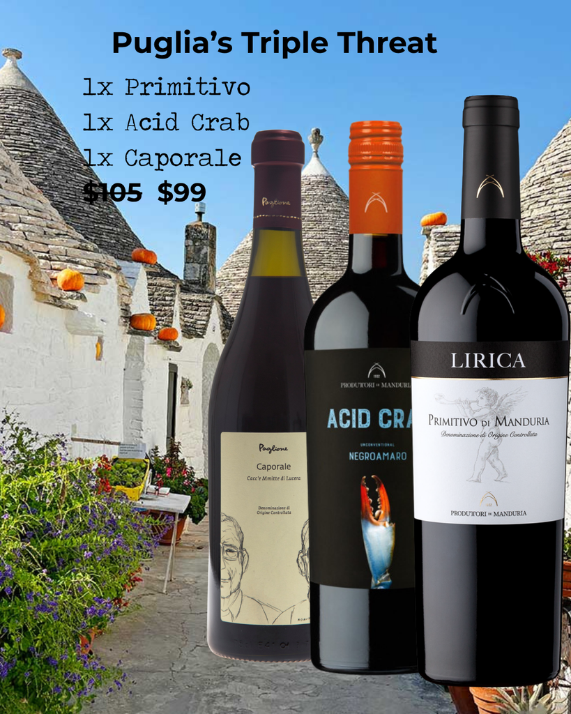 Puglia's Triple Threat