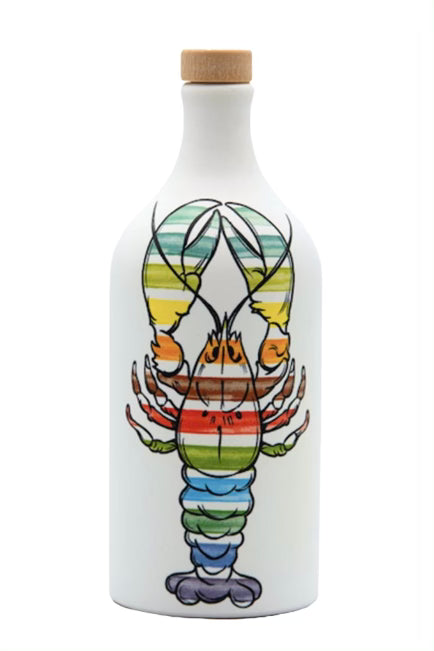 LOBSTER CERAMIC JAR OLIVE OIL